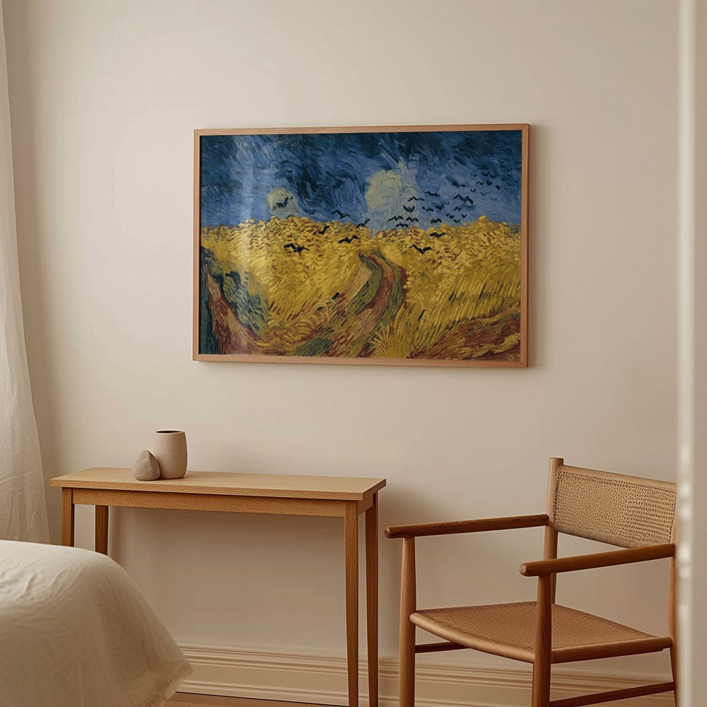 Van Gogh: "Wheatfield with Crows (1890)"