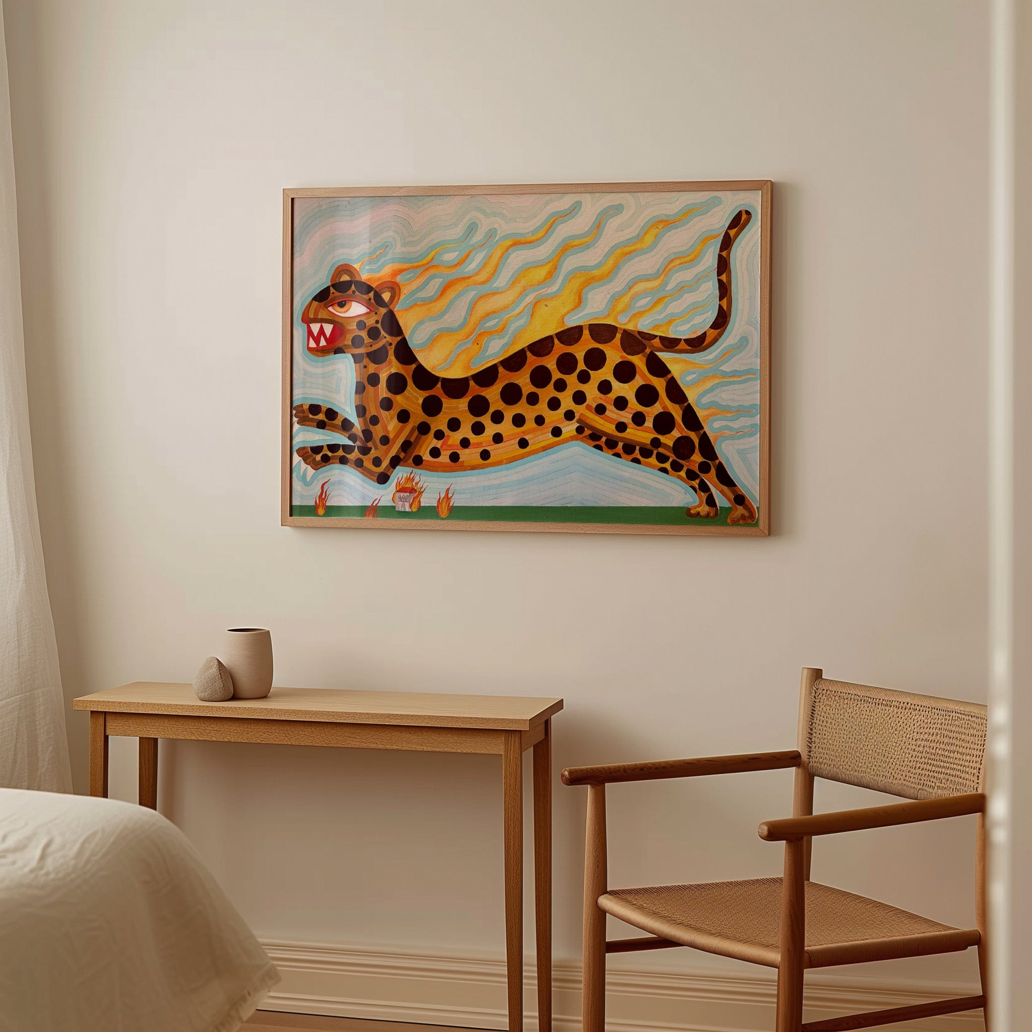 Burning Leopard Bright