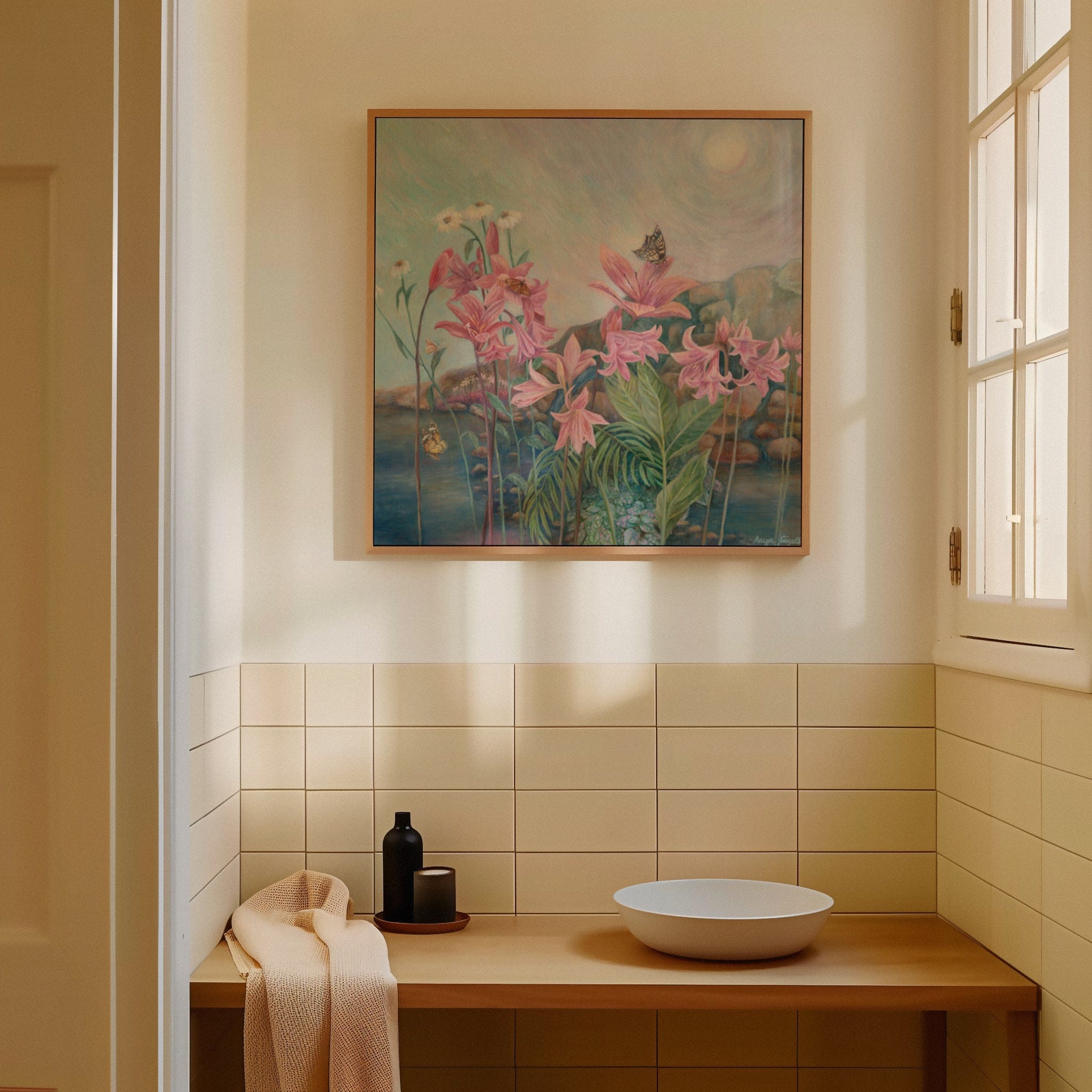 The Blossoming Of March Lillies