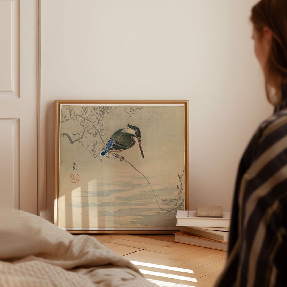 Ohara Koson: "Kingfisher" (1920)