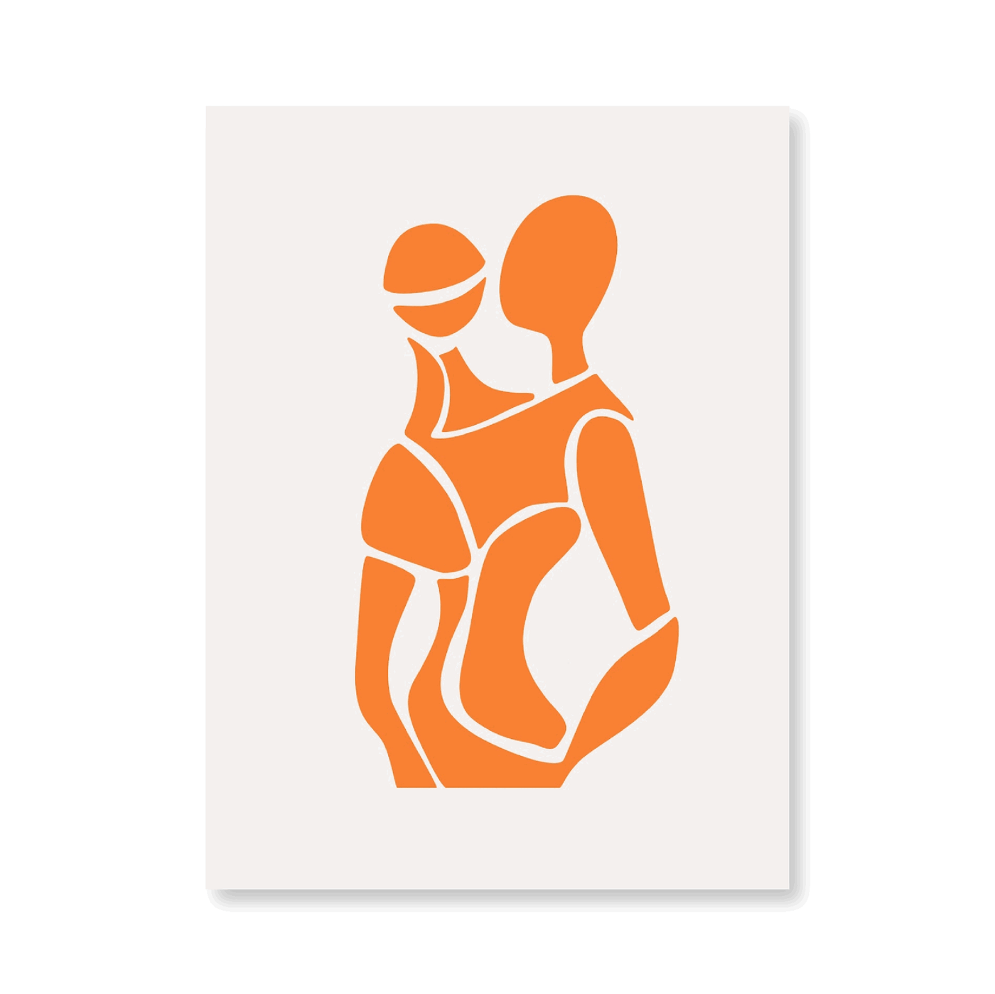 Orange Figure II - Jasper & Jute