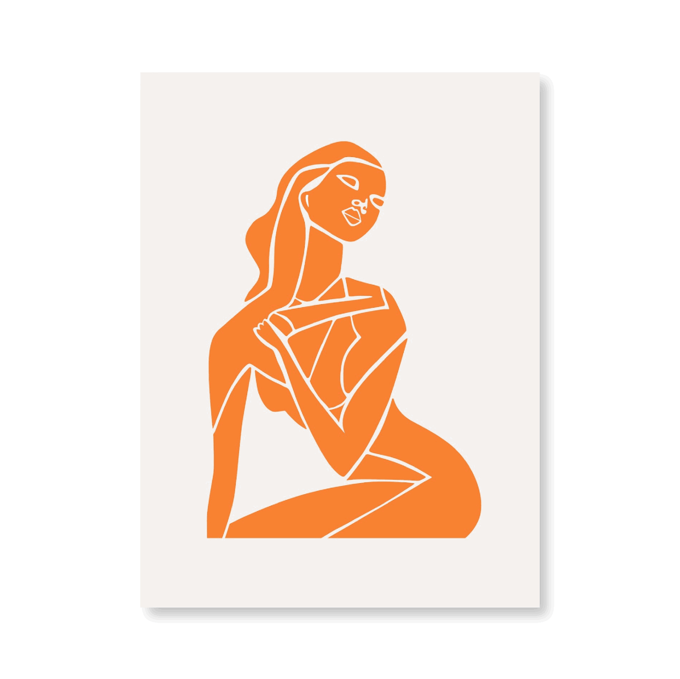 Orange Figure I - Jasper & Jute