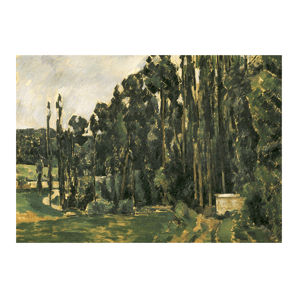 Paul Cézanne: "Poplars" (1879)