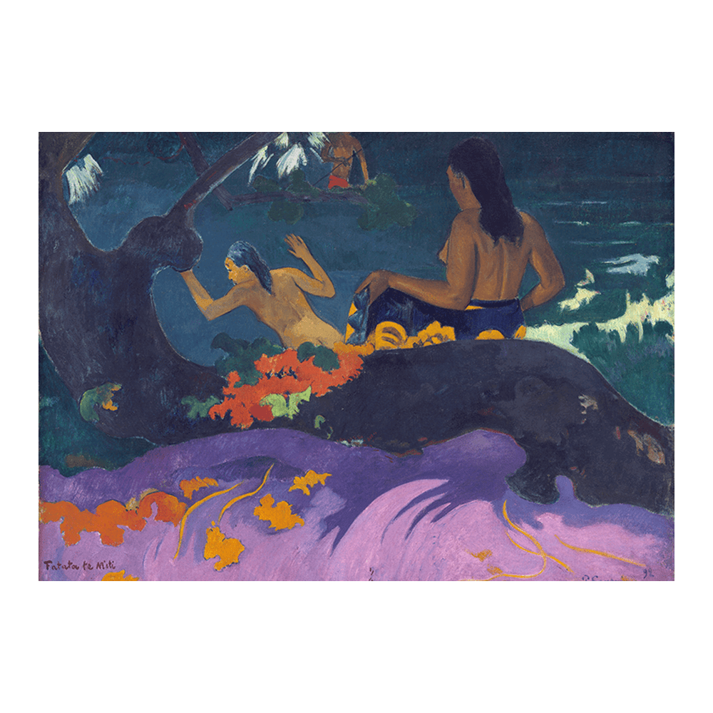 Paul Gauguin: "Fatata te Miti (By the Sea)" (1892)