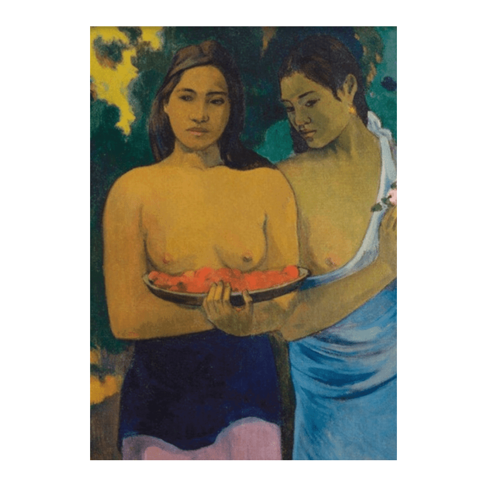 Paul Gauguin: "Two Tahitian Women"