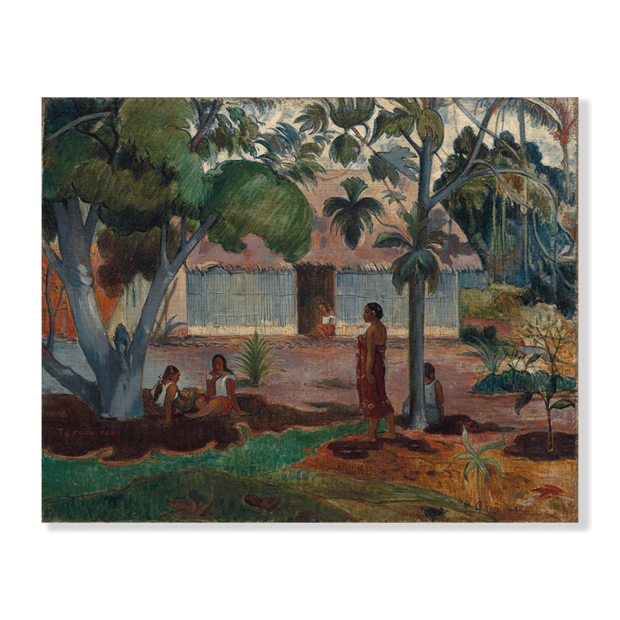Paul Gauguin: "The Large Tree" (1891) - Jasper & Jute