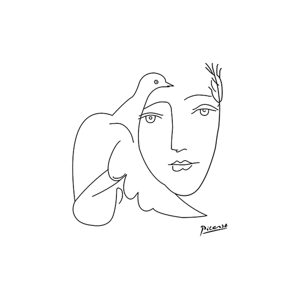 Picasso Mid Summer Night’s Dream Line Drawing Set II