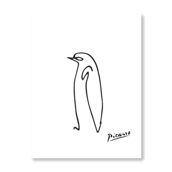 Picasso: Animal Line Drawing Set IV - Jasper & Jute