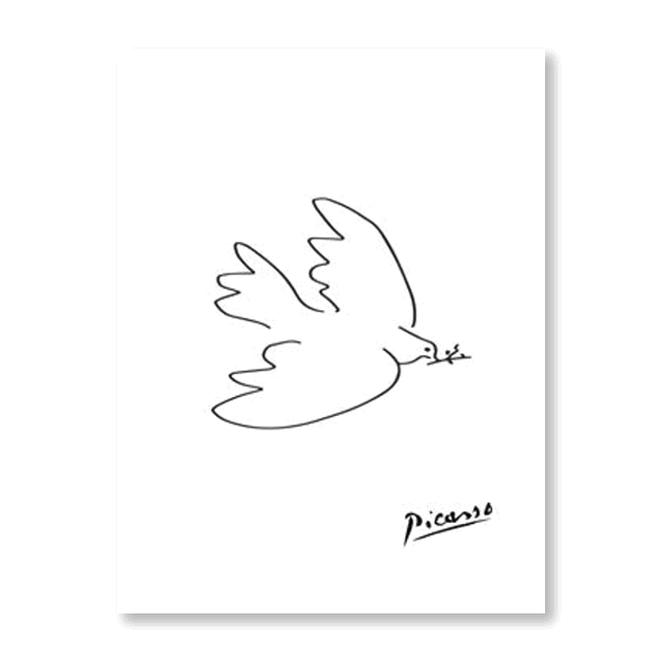 Picasso: Animal Line Drawing Set VII - Jasper & Jute
