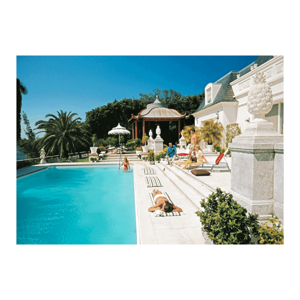 Poolside Chez Holder