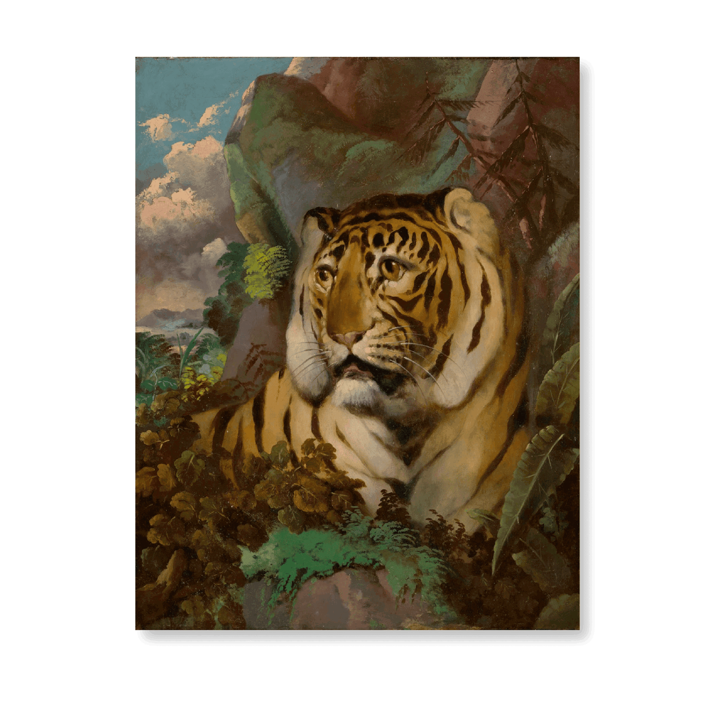 Portrait Of A Tiger - Jasper & Jute