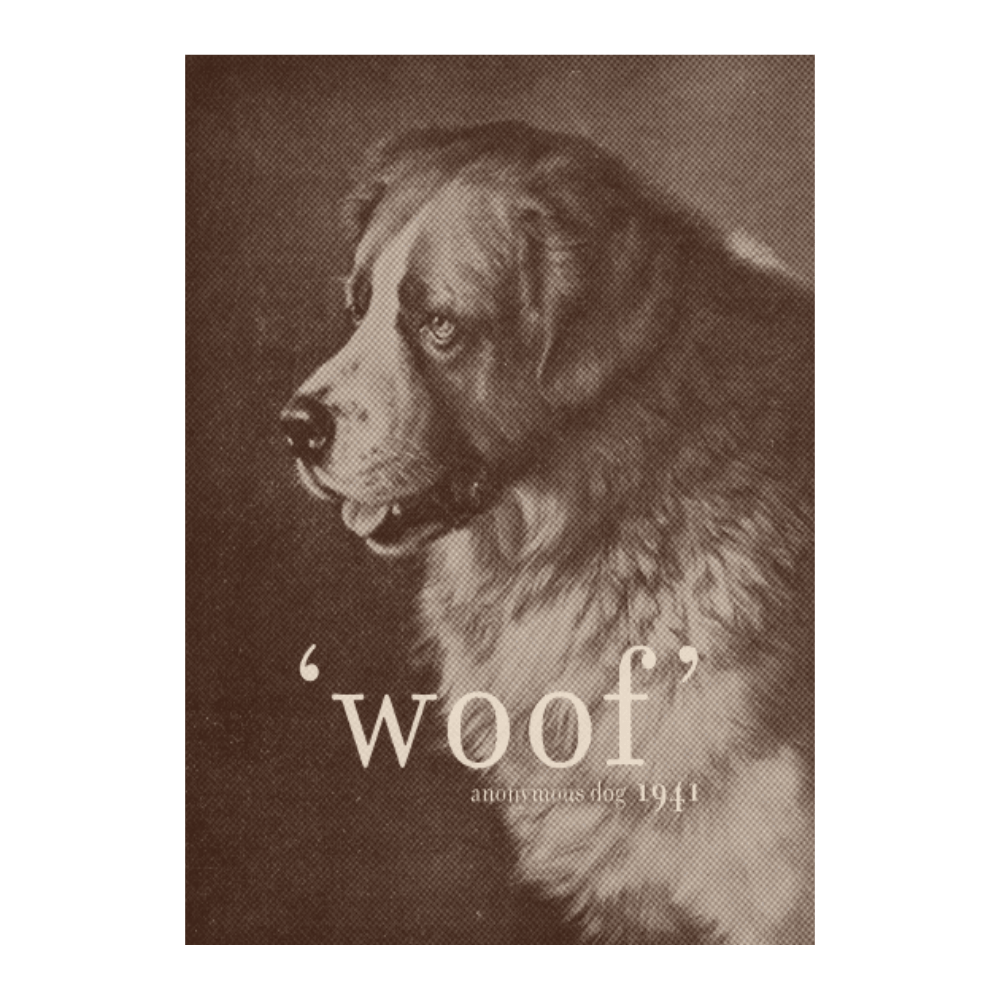 Quote Dog: Woof