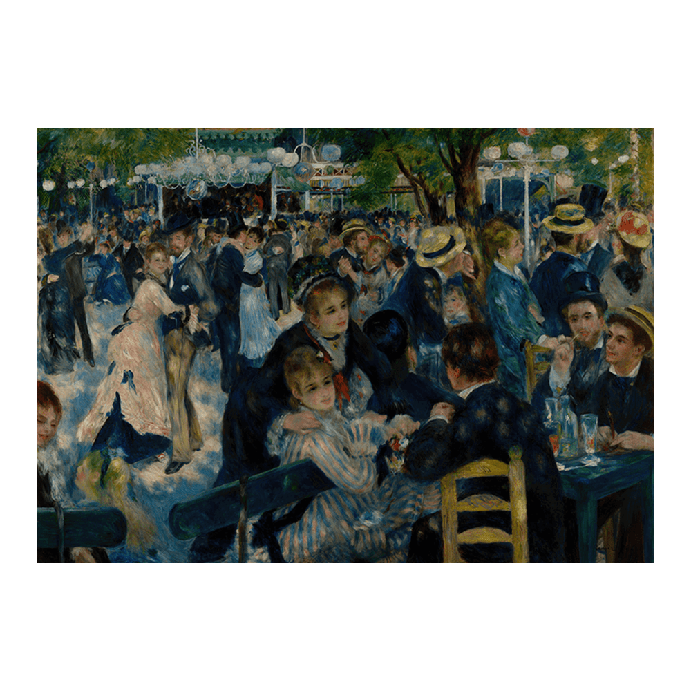 Renoir: "Dance at Le Moulin de la Galette" (1876)