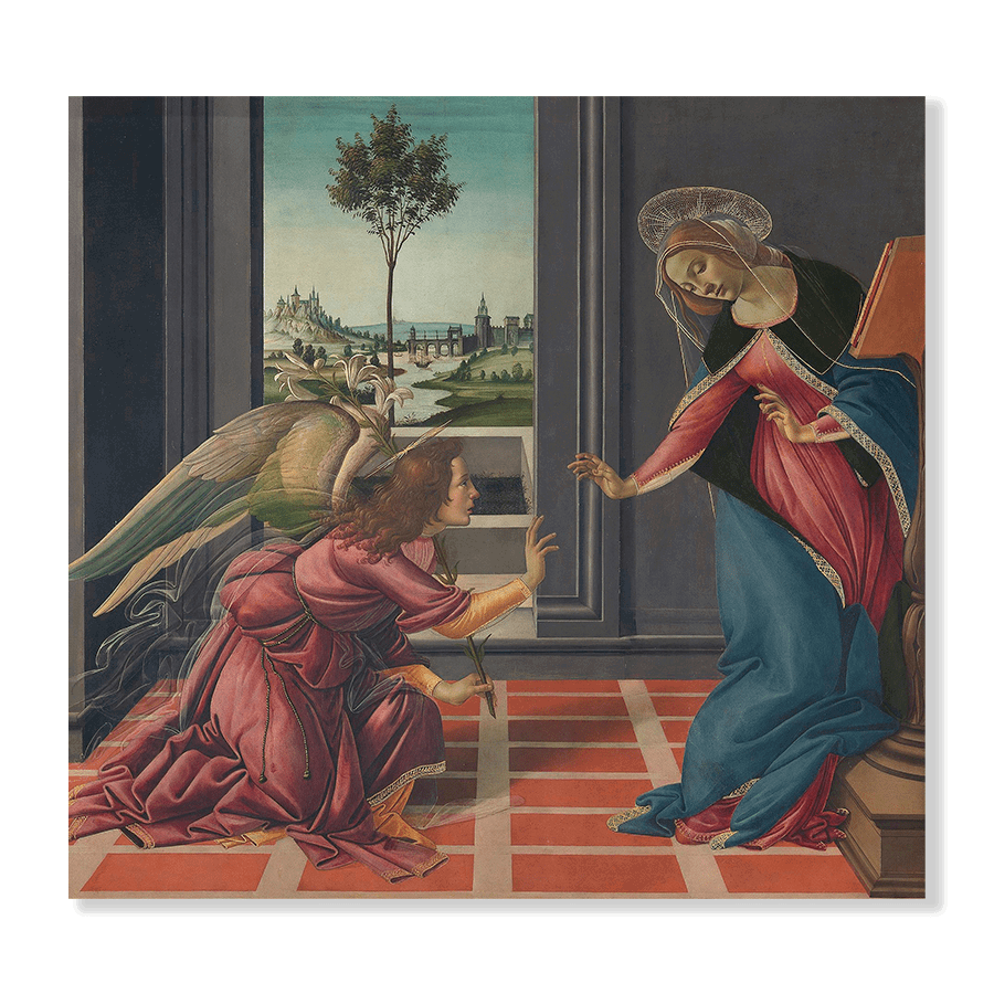 Sandro Botticelli: "Annunciation" (1489-90) - Jasper & Jute