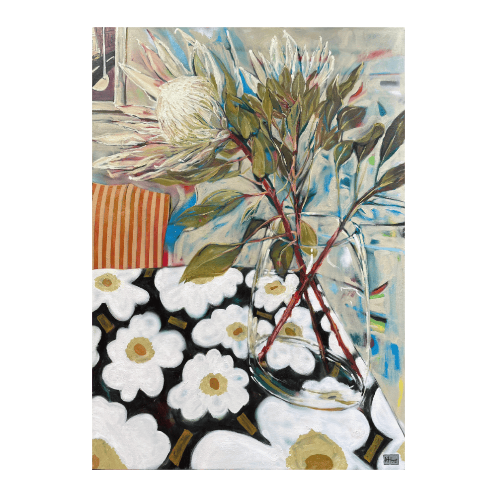 Still Life With Proteas