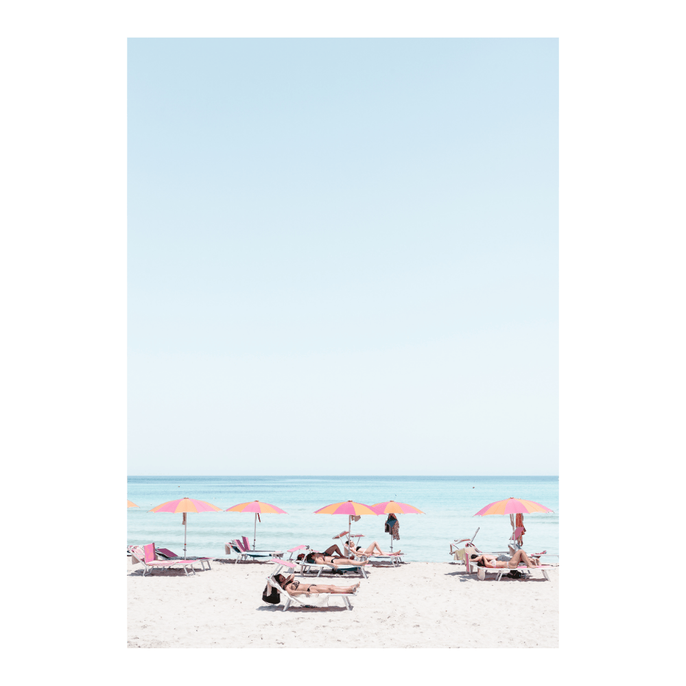 Summer At The Italian Beach