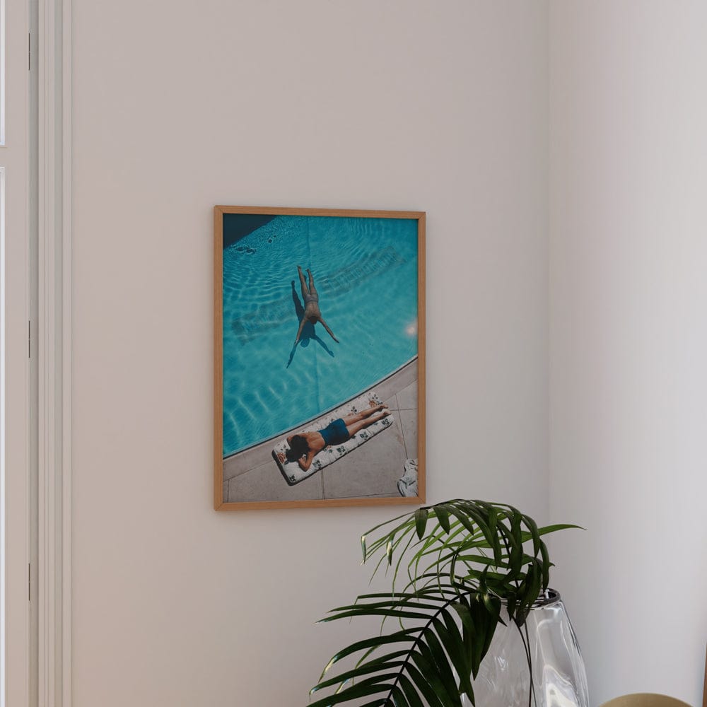 Swimmer And Sunbather