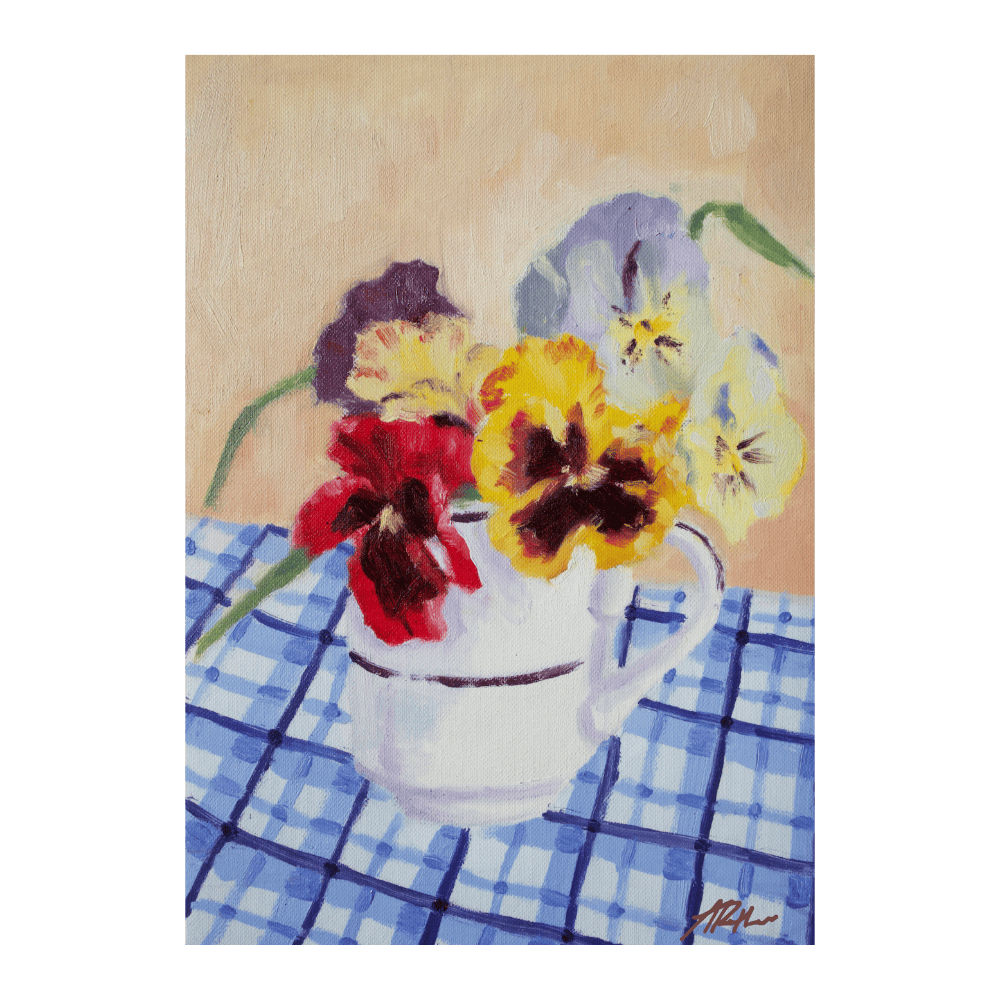 Teacup Pansies