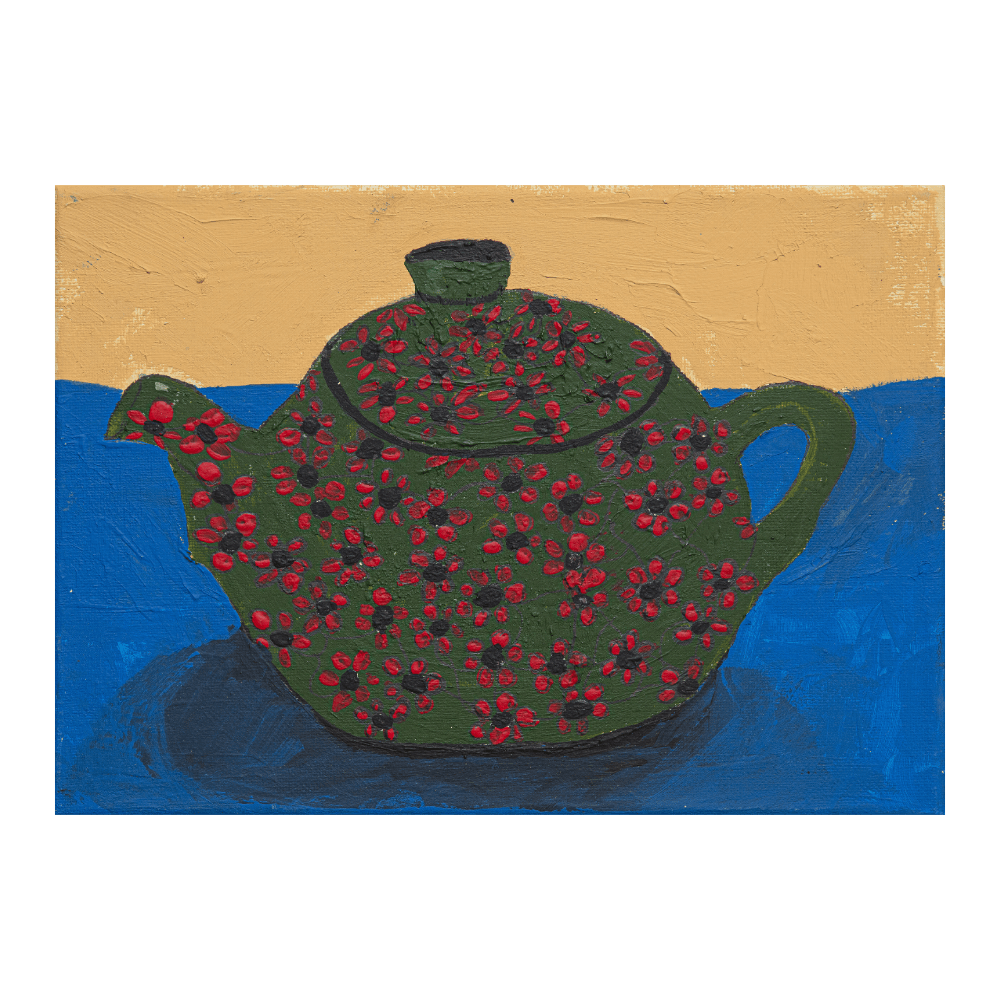 Teapot With Flowers