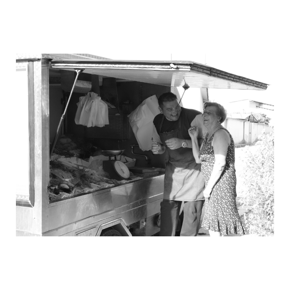 The Laughing Fishmonger