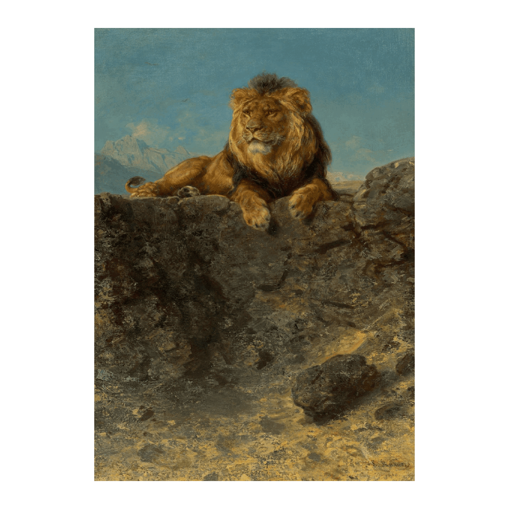 Throning Lion