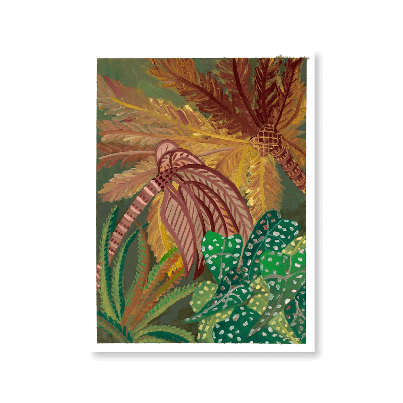 Tropical Foliage - Jasper & Jute