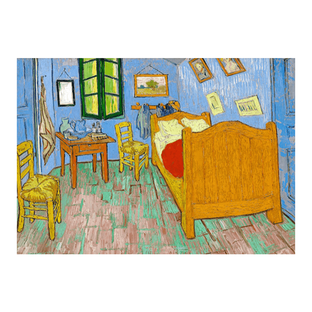 Van Gogh 1888: "The Bedroom"