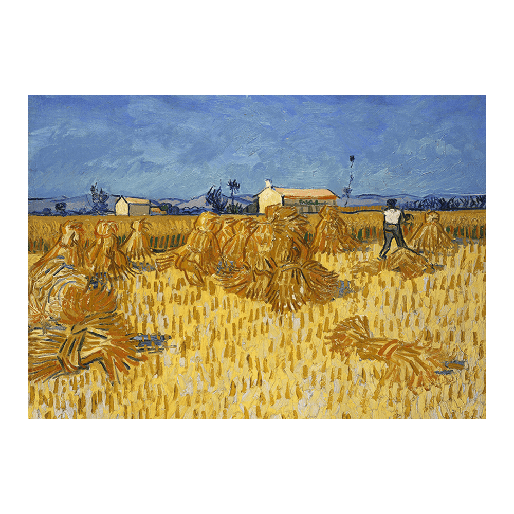 Van Gogh: "Corn Harvest in Provence"