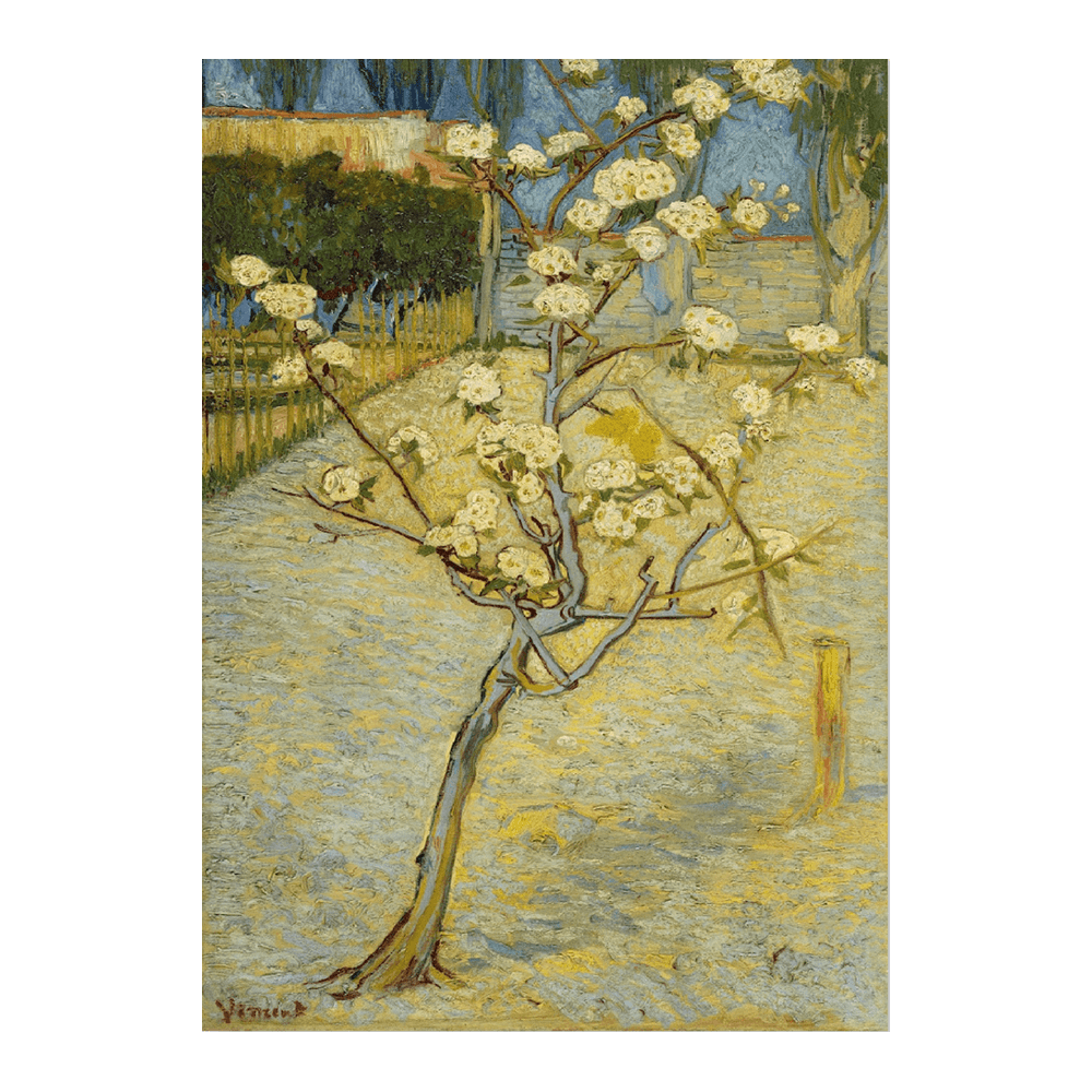 Van Gogh: "Small Pear Tree in Blossom (1888)"