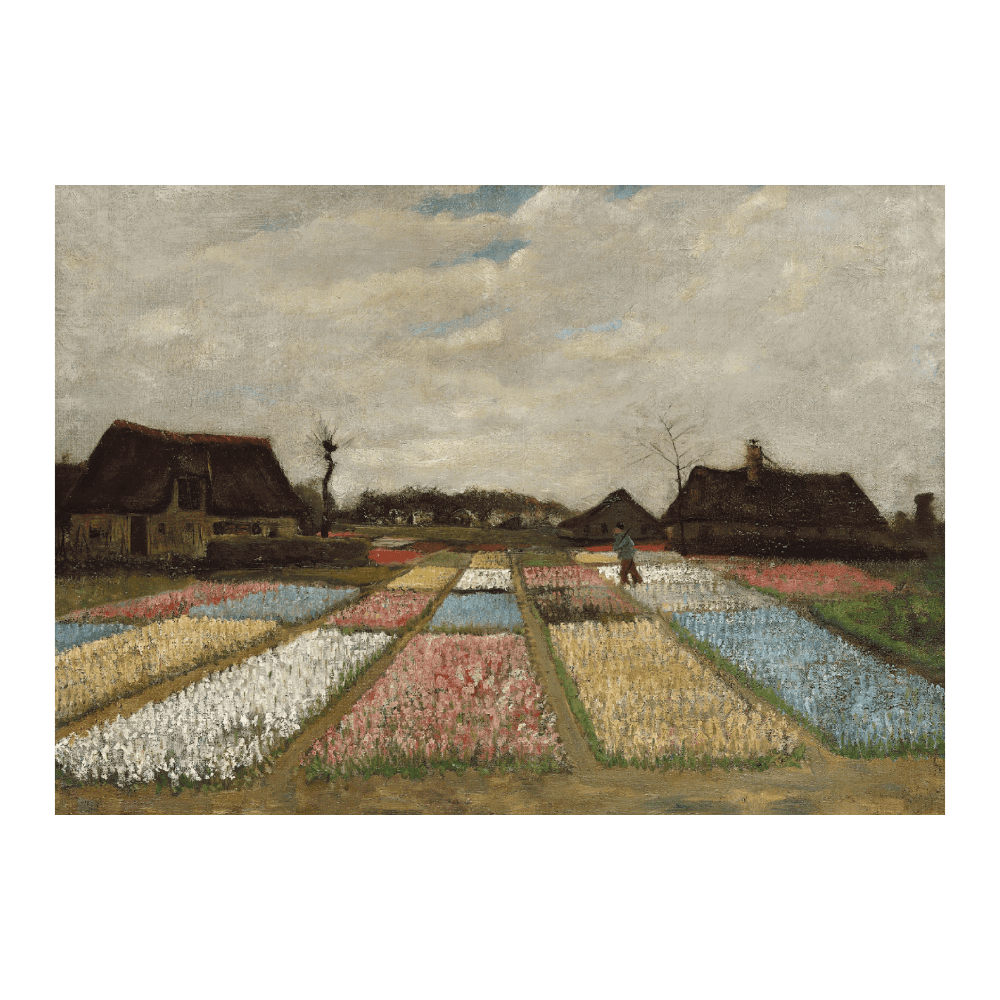 ‍Van Gogh - "Flower Beds in Holland" (100% off)