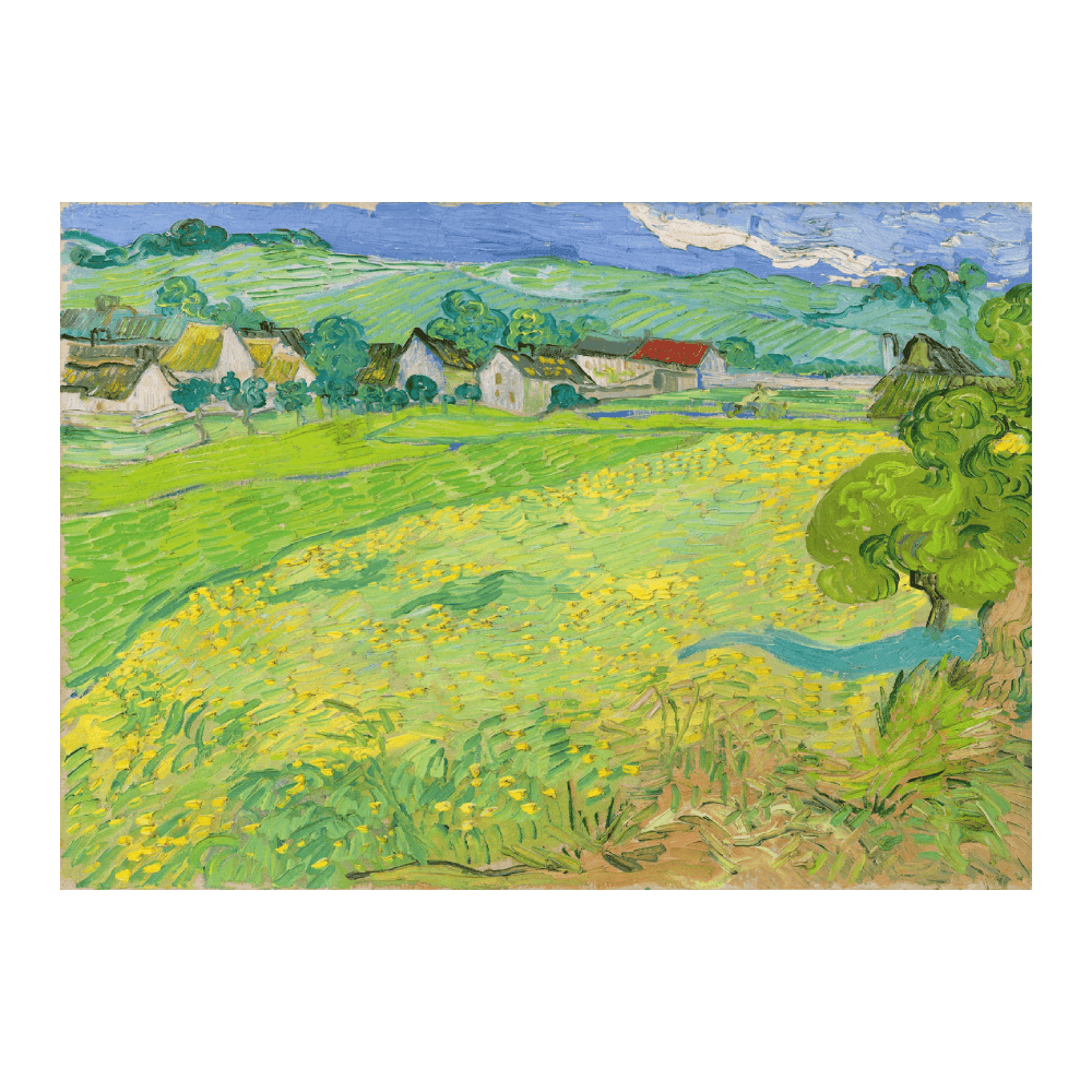 Van Gogh - "View of Vessenots Near Auvers (1890)"