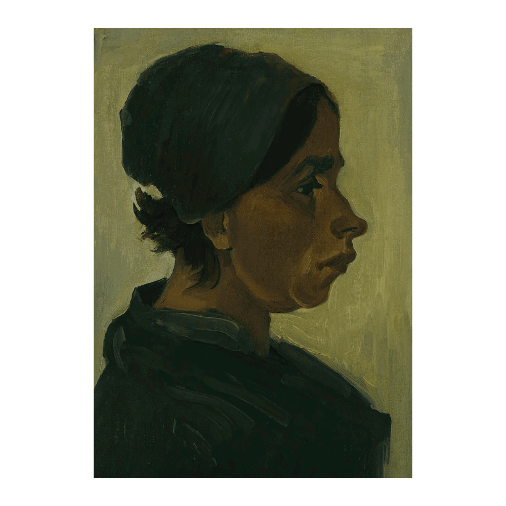 Van Gogh: Peasant Woman, Head (1884)"