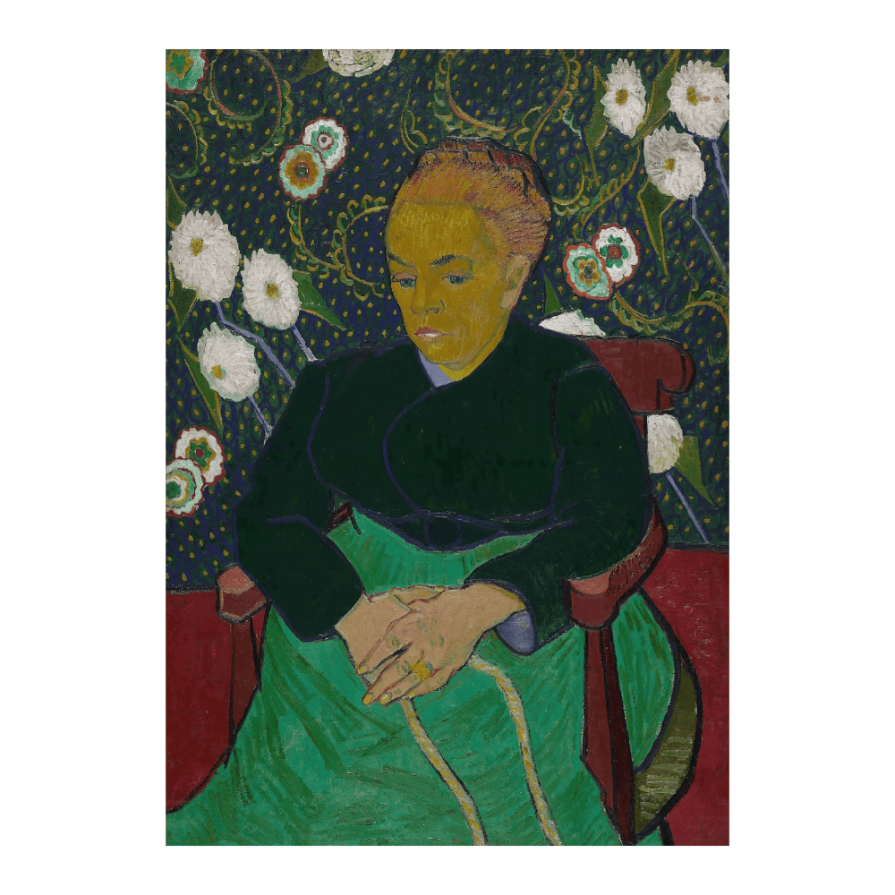 ‍Van Gogh: "Madame Roulin Rocking the Cradle (1889)" (100% off)