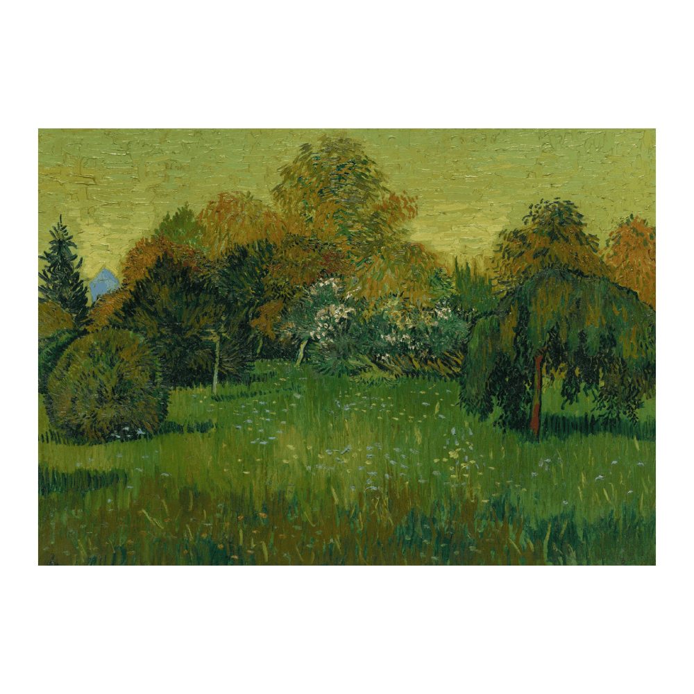 Van Gogh: "The Poet's Garden (1888)"