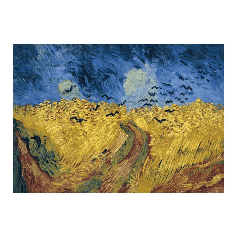 Van Gogh: "Wheatfield with Crows (1890)"