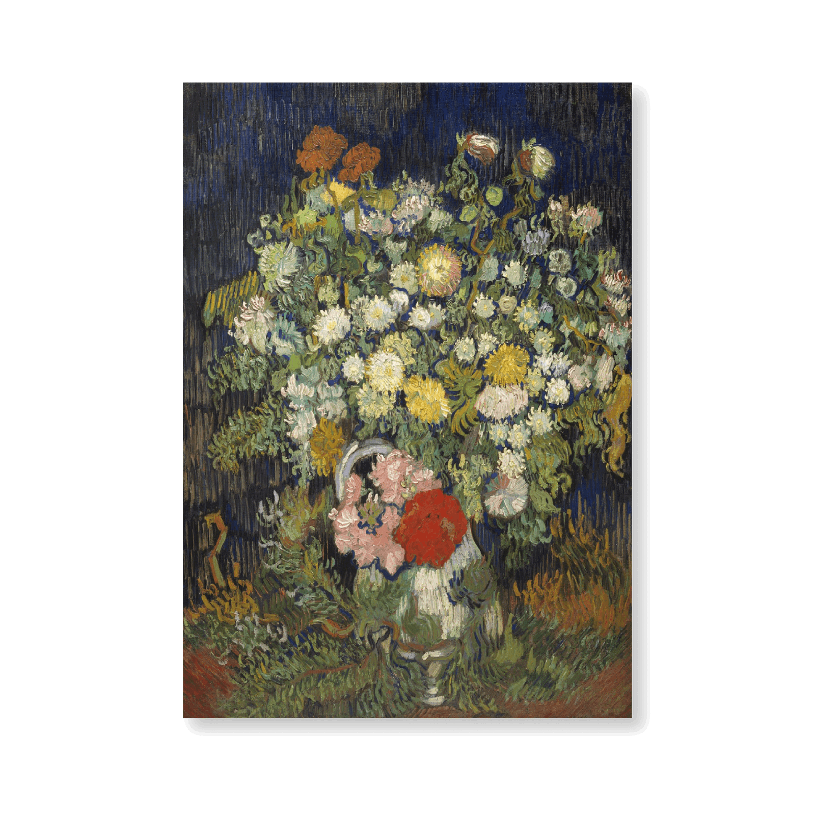 Van Gogh - "Bouquet of Flowers in a Vase (1890)" - Jasper & Jute