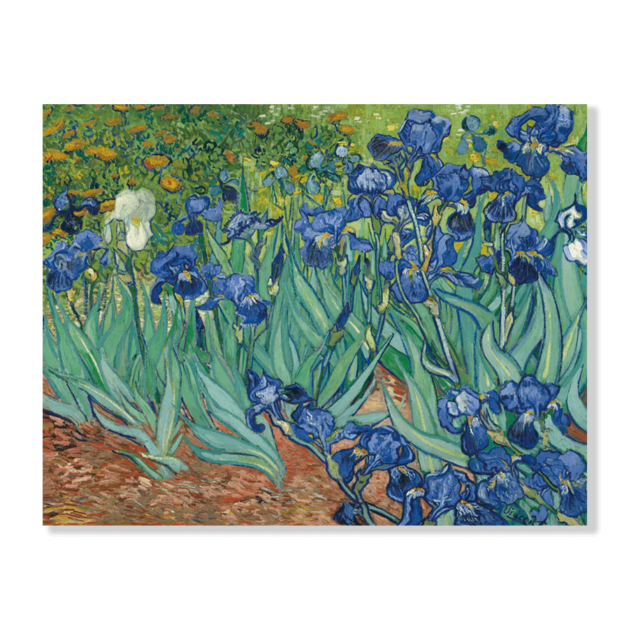 Van Gogh 1889: "Irises" - Jasper & Jute