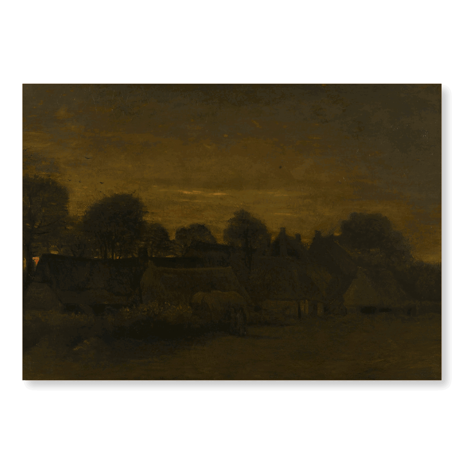 Van Gogh: "Farming Villiage at Twilight (1884)" - Jasper & Jute