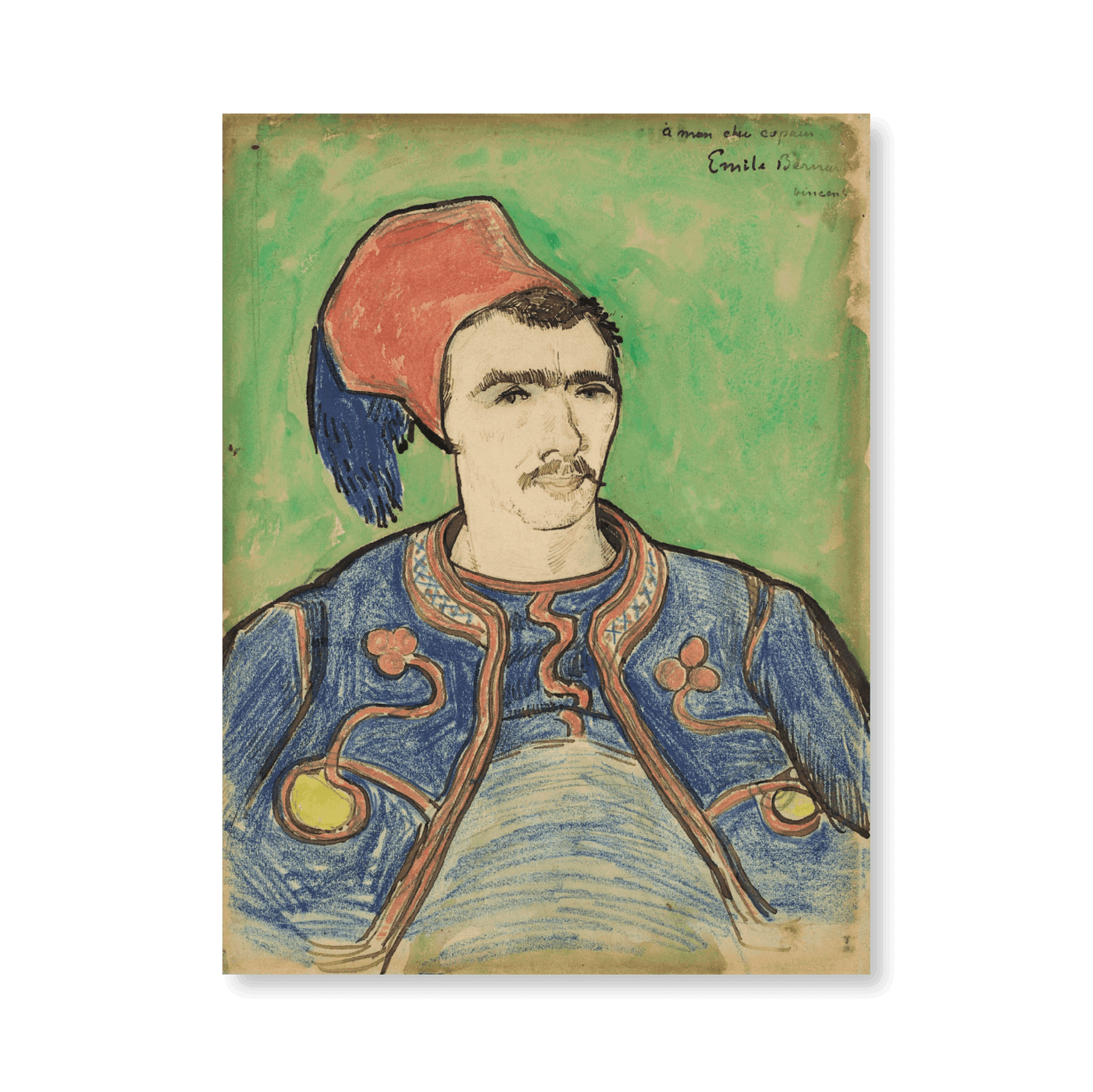 Van Gogh: "The Zouave (1888)" - Jasper & Jute