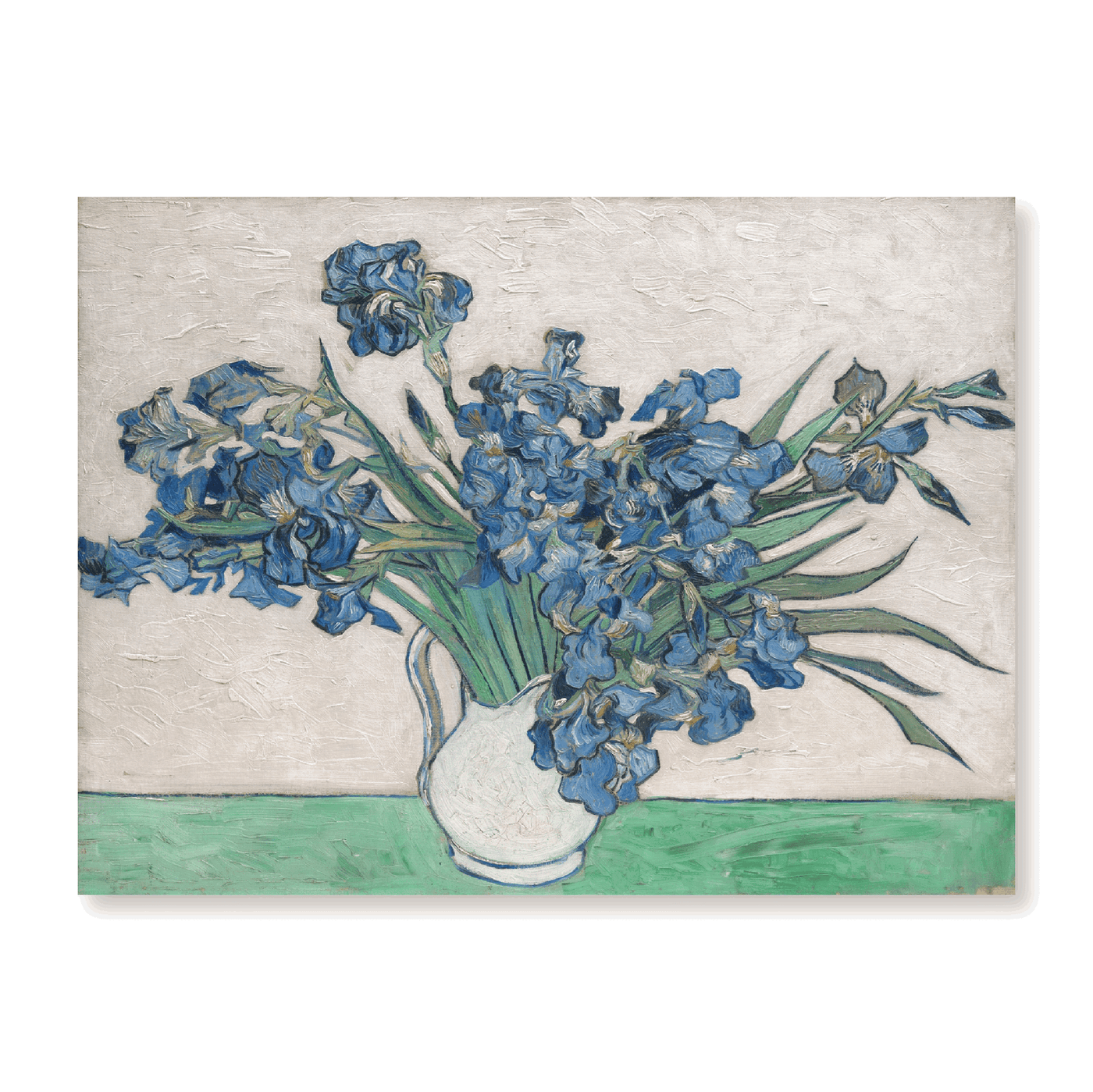 Van Gogh: "irises (1890)" - Jasper & Jute