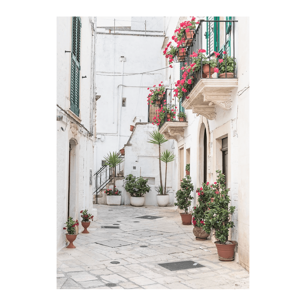 White Village in Italy