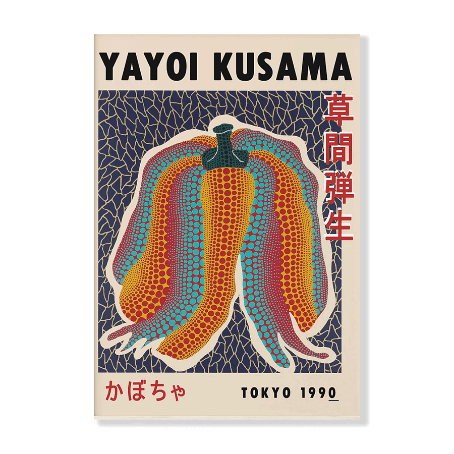 Yayoi Kusama: "Pumpkin" - Jasper & Jute