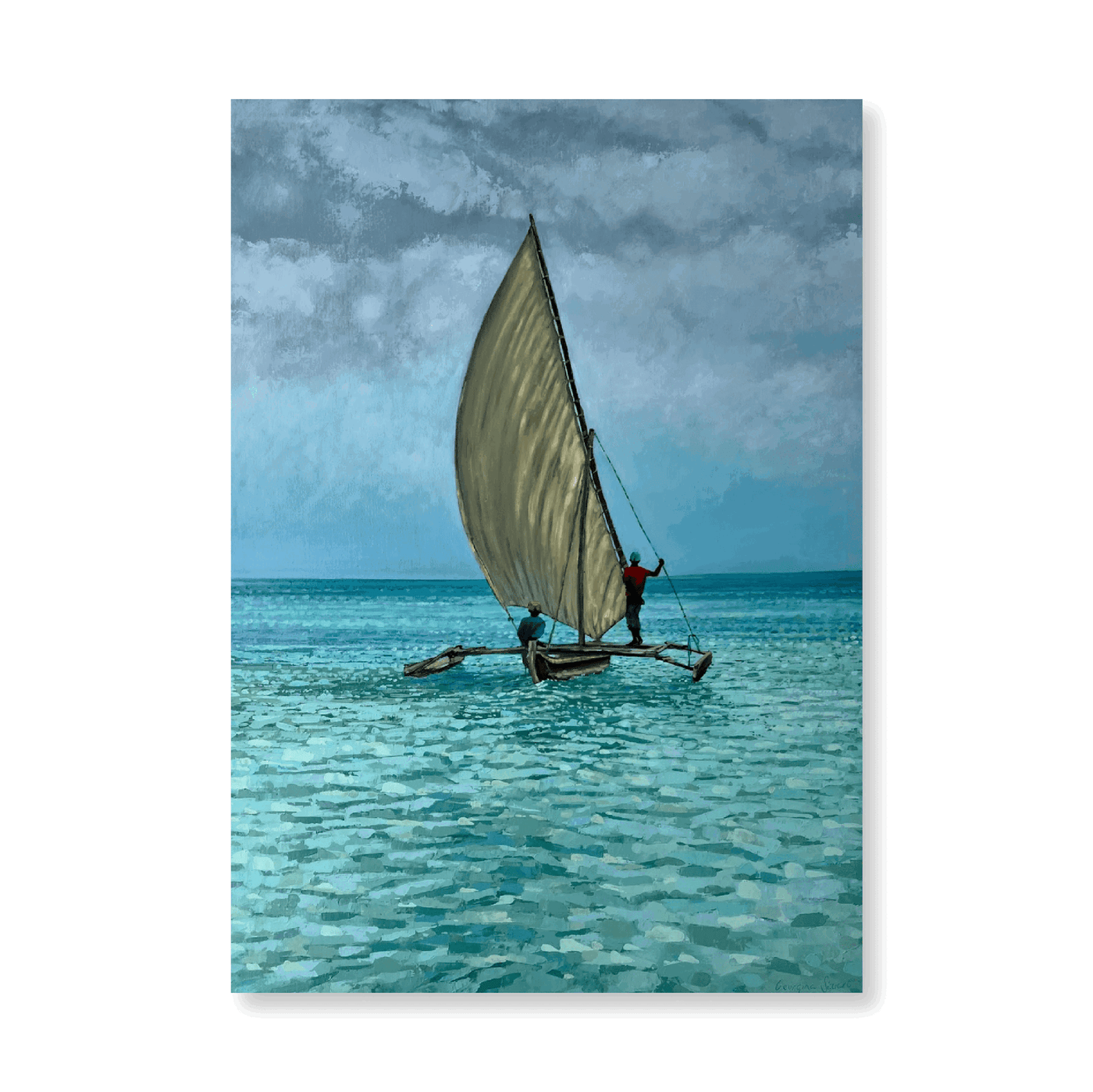 Zanzibar Fishing Boat - Jasper & Jute