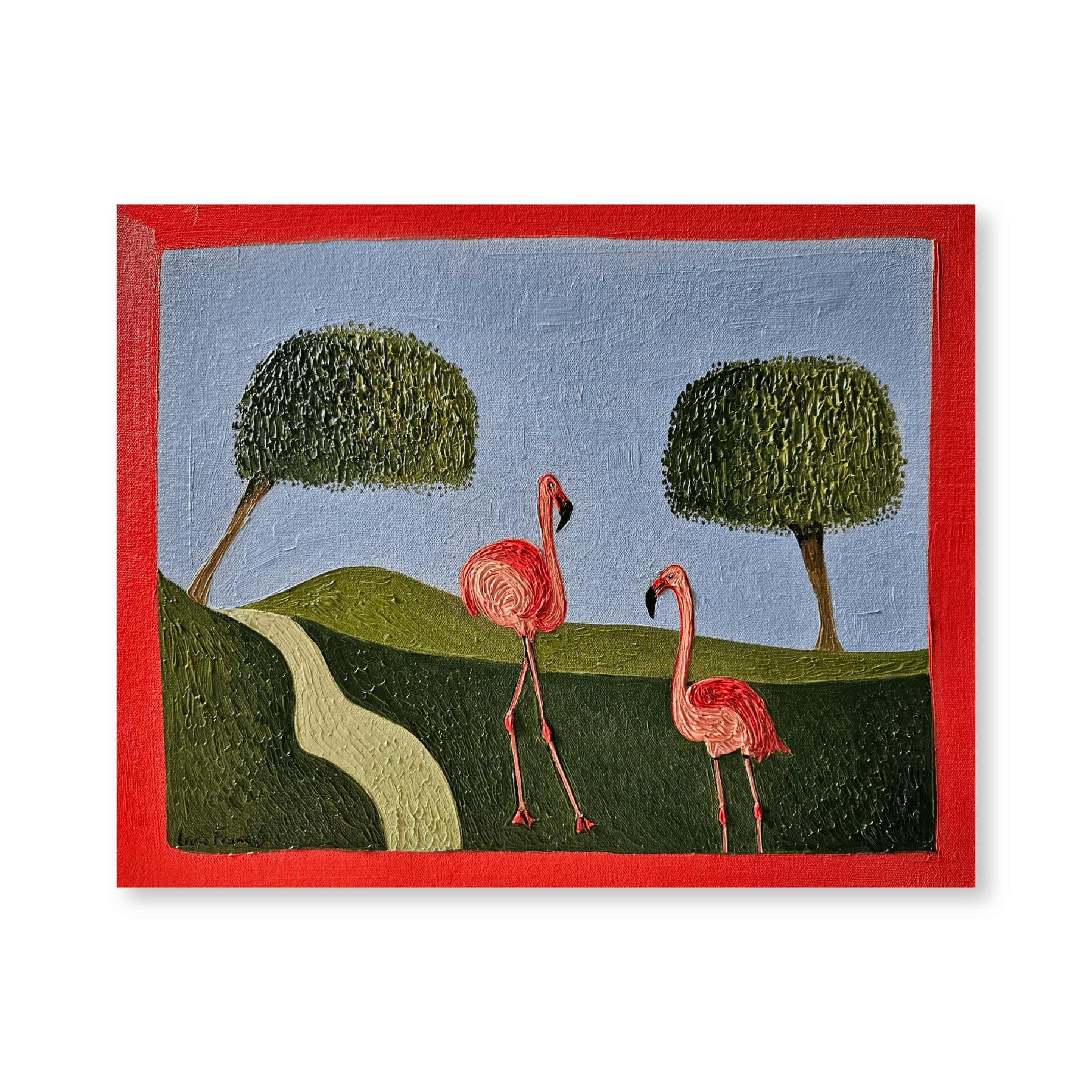 The Flamingo Duo | Original