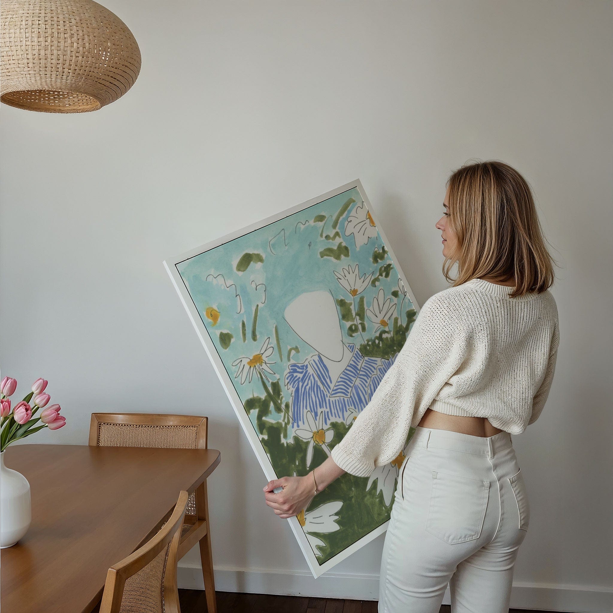 Girl In Flowers