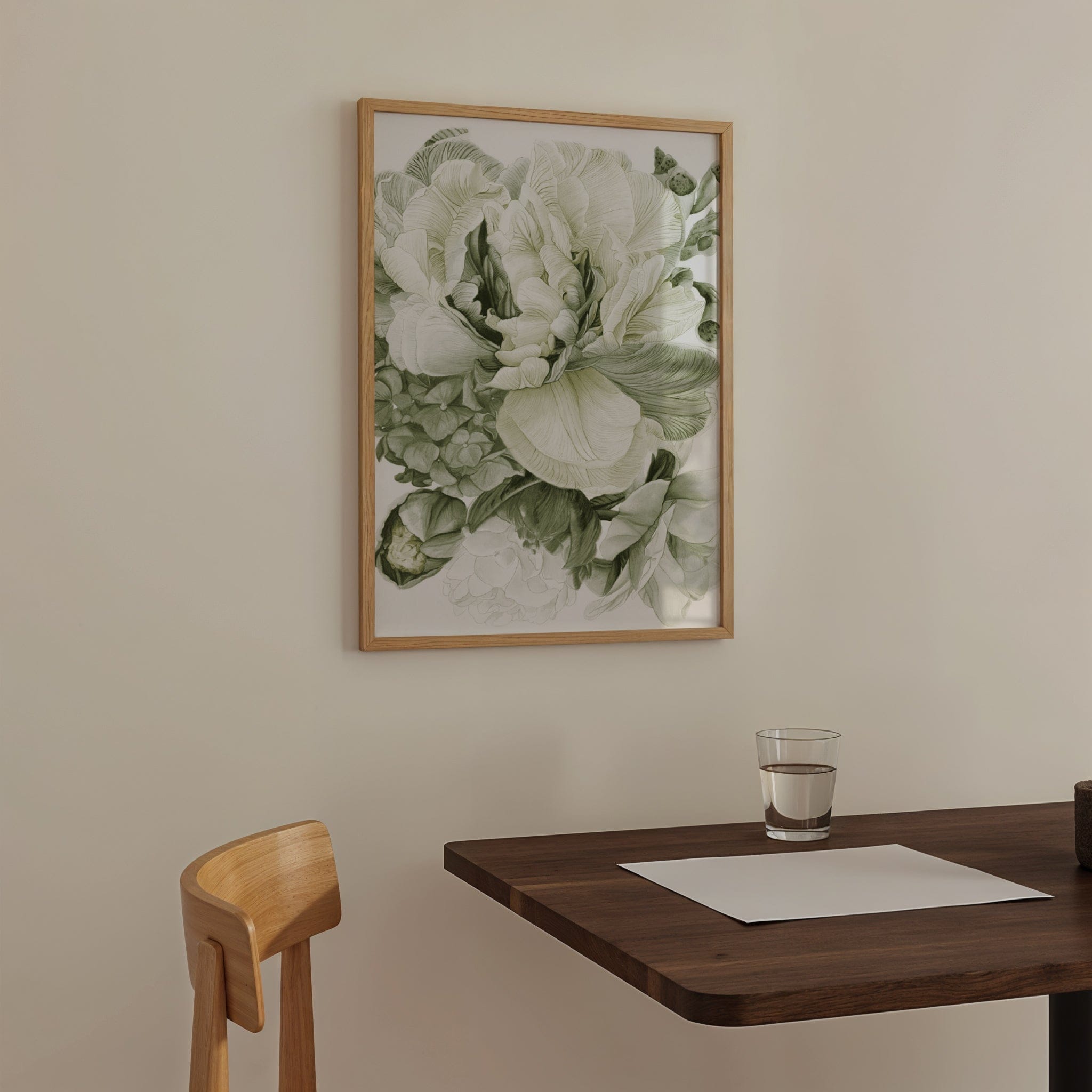 Floral Bouquet II Olive