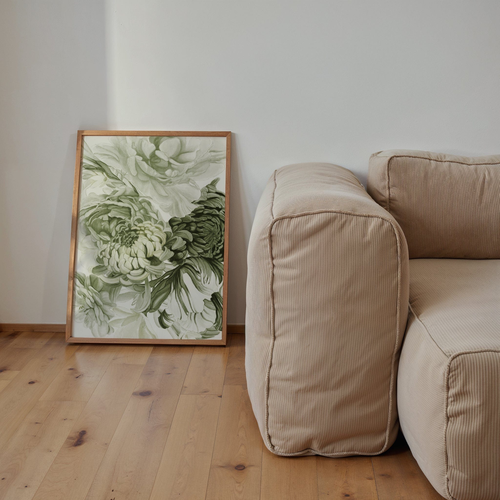 Floral Bouquet I Olive
