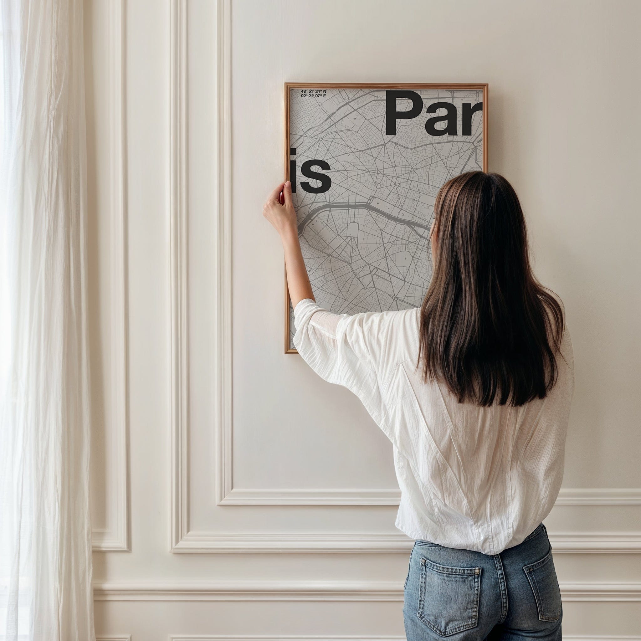 Paris Minimal Map