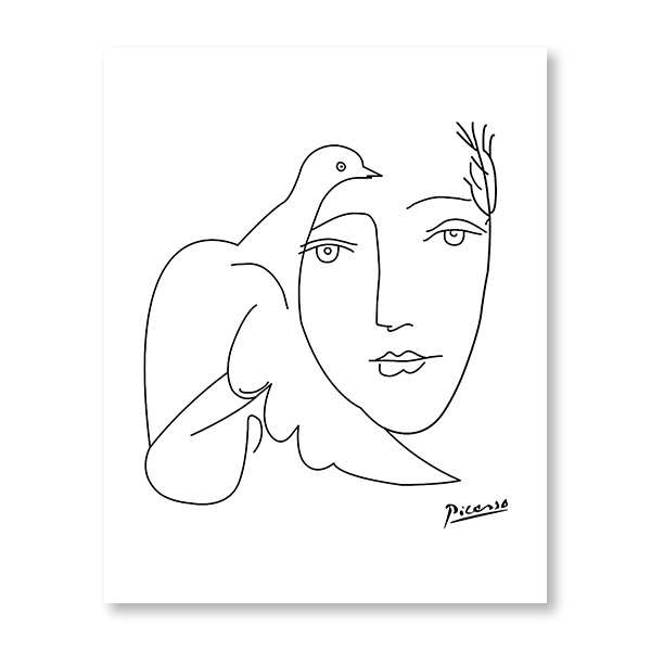 Picasso Mid Summer Night’s Dream Line Drawing Set 2 - Jasper & Jute