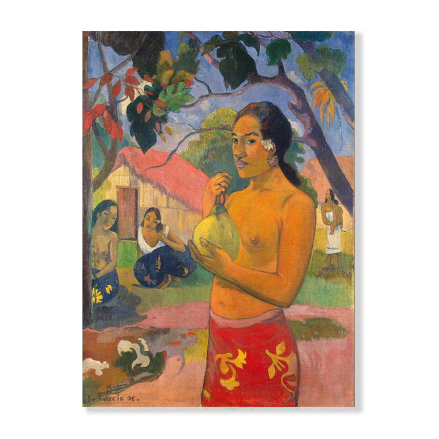 Paul Gauguin: “Ea Here La Oe Aka Where are You Going"